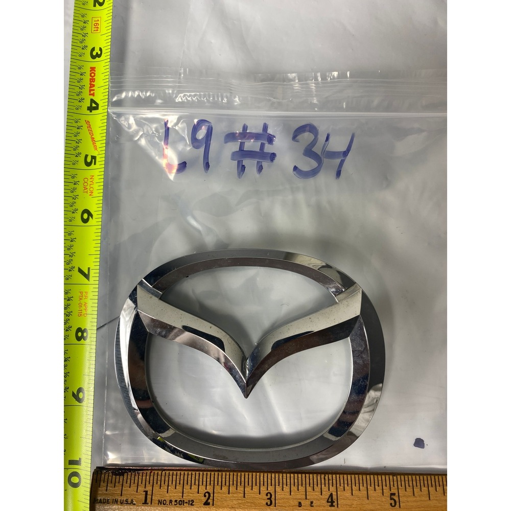 Mazda‎ Chrome Silver Logo Emblem Badge Replacement